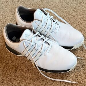 adidas White and Black Athletic Shoes